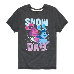 Boys' - Blue's Clues & You! - Snow Day Short Sleeve Graphic T-Shirt - 1 of 4
