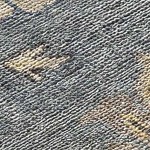 aqua, charcoal, peach