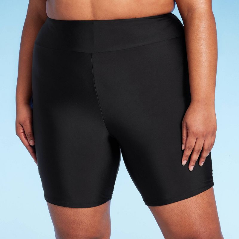 Women's Full Coverage Bike Shorts - Kona Sol™ Black, 1 of 7