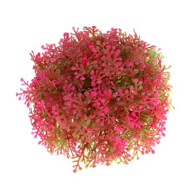 Unique Bargains Artificial Grass Ball for Fish Tank Landscape Decoration 3.74x3.94 Inch 1 Pcs