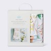Hospital Muslin Swaddle and Headwrap Gift Set - 2ct - Floral - Cloud Island™ - 4 of 4