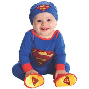 DC Comics DC Super Friends Superman Jumpsuit Infant Boys' Costume