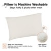 KeaBabies Toddler Pillow - Soft Organic Cotton Kids Pillows for Sleeping - Travel Pillow for Kids Age 2-5 - 4 of 4