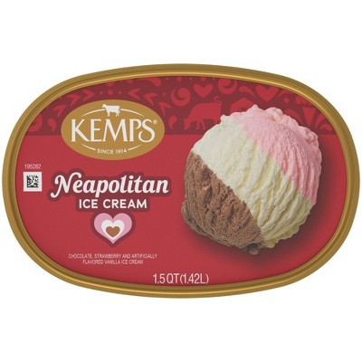 Kemps Neapolitan Ice Cream - 48 fl oz