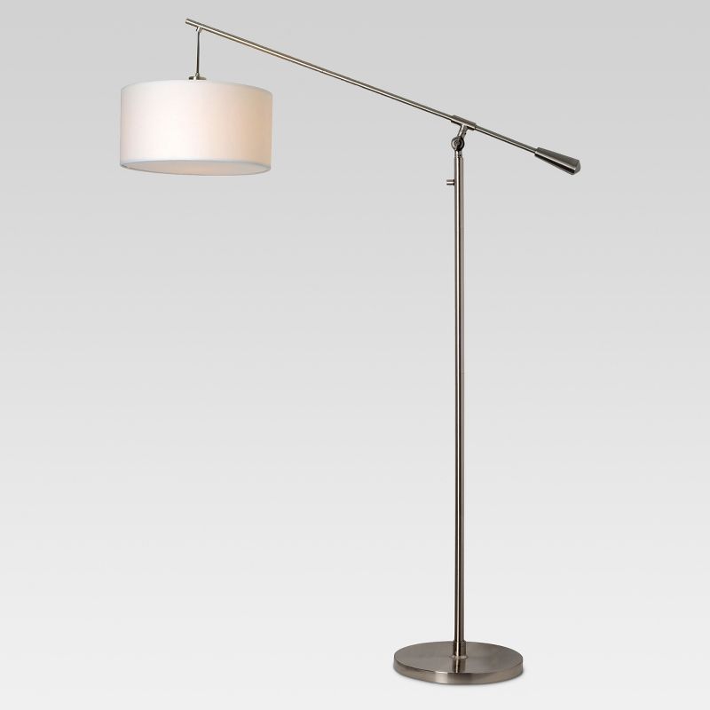 Cantilever Floor Lamp Nickel (Includes LED Light Bulb) - Threshold&#8482;, 2 of 3