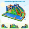 Infans Inflatable Water Slide Giant Bounce Castle w/ Dual Climbing Walls & 750W Blower - 2 of 4