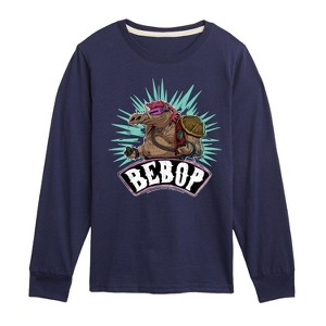 Boys' - Teenage Mutant Ninja Turtles Mutant Mayhem - Bebop Long Sleeve Graphic T-Shirt - 1 of 3
