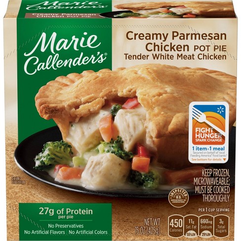 Marie Callendar S Creamy Parmesan Chicken Pot Pie 15oz Target