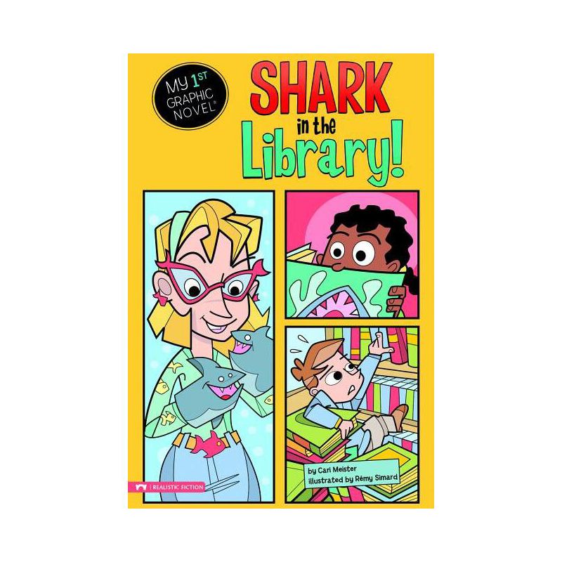 Shark in the Library! - (My First Graphic Novel) by  Cari Meister (Paperback), 1 of 2