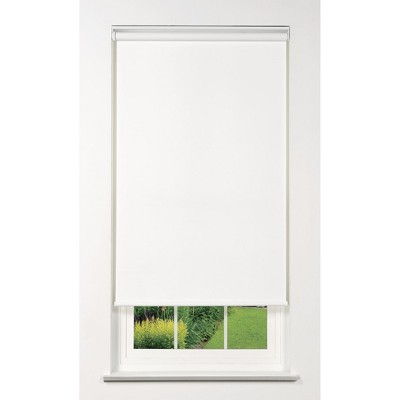 Linen Avenue Cordless 1% Solar Screen Standard Roller Shade, White, Fawn, and Sand (Arrives 1/4" Narrower)