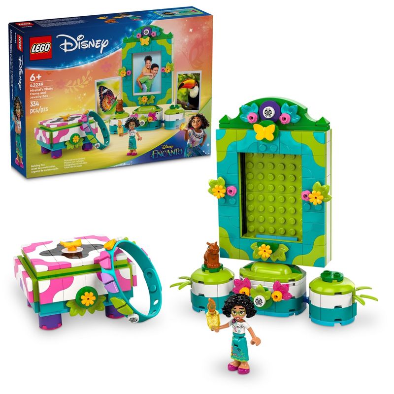 LEGO Disney Encanto Mirabels Photo Frame and Jewelry Box Toy 43239, 1 of 8