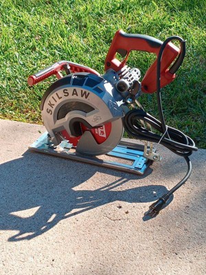 Skilsaw Outlaw 15 Amp Power And 8 Inch Blade Worm Drive Metal