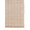 White And Tan Jute Geometric Flatweave Handmade Area Rug - 4 of 4