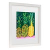 Trademark Fine Art - Alice Straker  Pineapples Matted Framed Art - 3 of 4