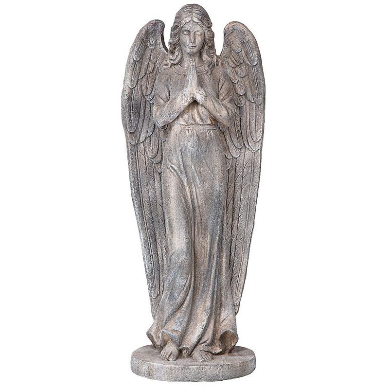 Design Toscano Goddess Of Mercy Praying Angel Statue - Gray, 3 of 7