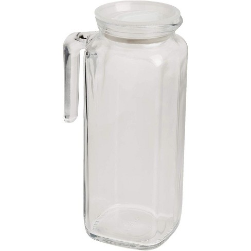 Bormioli Rocco Frigoverre 33.75 Ounce Glass Jug/pitcher W/ Airtight Lid ...