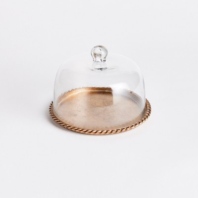 Plum & Post Braiden Tray With Cloche Small