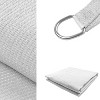 Sun Shade Sail Canopy UV Block – Waterproof Outdoor Shelter for Patio, Deck, Garden - White - 8X12 - 4 of 4