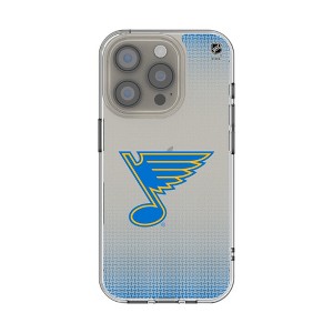 NHL Western Conference Teams Linen Clear Cell Phone Case for Apple iPhone - 1 of 4