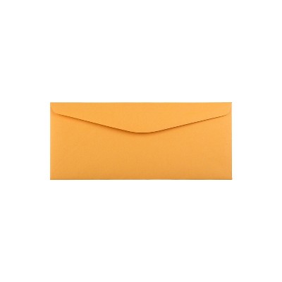 JAM Paper Recycled #11 Envelopes 4 1/2" x 10 3/8" Kraft 1633180I