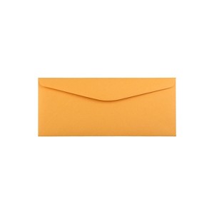 JAM Paper Recycled #11 Envelopes 4 1/2" x 10 3/8" Kraft 1633180I - 1 of 4