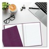 Blueline Executive Notebook, 1-Subject, Medium/College Rule, Grape Cover, (72) 9.25 x 7.25 Sheets - 4 of 4