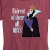 Women's - Disney Princess - Fairest of Them all Obvs Short Sleeve Graphic T-Shirt - 2 of 4
