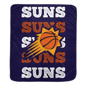 NBA Phoenix Suns Repeat Refresh Ultra Soft Blanket - 1 of 2