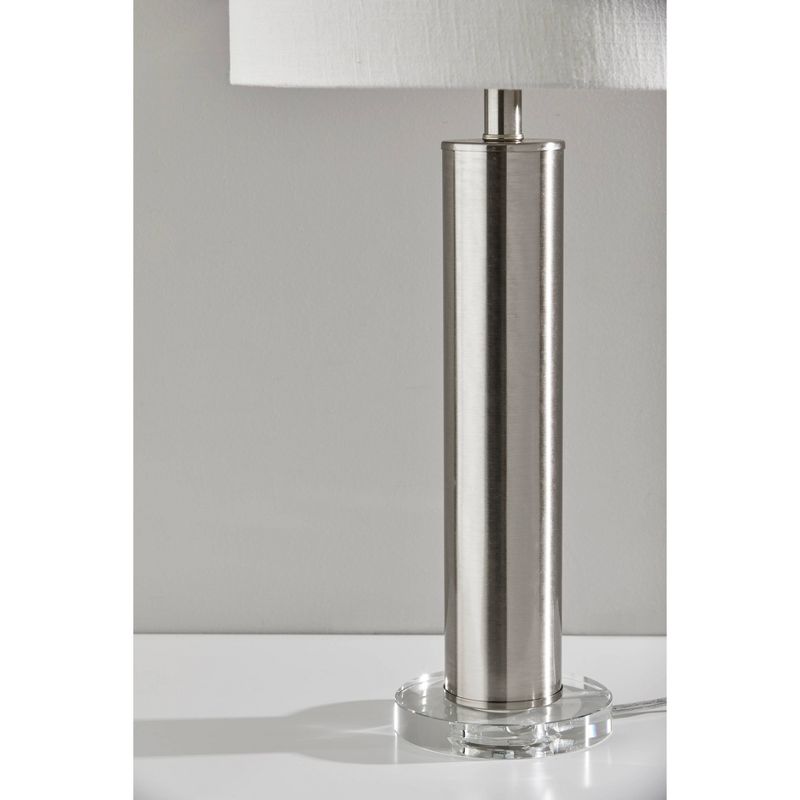 Ezra Table Lamp Silver - Adesso, 5 of 8