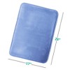 Hearth & Harbor Bathroom Rugs, Ultra Soft Velvet Memory Foam Bath Mats with PVC Backing - 3 of 4