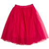 Women's Wo's Tulle Elastic Waist Midi Skirt - Haute Monde - 2 of 3