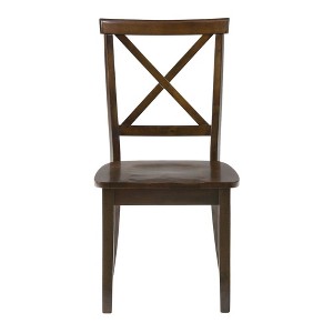 Jofran,Richmond Cherry X Back Dining Chair (Set of 2) - 1 of 3