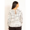 ELOQUII Women's Plus Size Raglan Sleeve Printed Blouse - 4 of 4