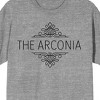 Only Murders In The Building Arconia Logo Crew Neck Short Sleeve 
Athletic Heather Women's T-shirt - 2 of 2
