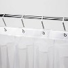 Over-the-Door Shoe Organizer Clear - Room Essentials™: Holds 26 Pairs, Hanging Shoe Storage, EVA Frame, 70" Height - 3 of 3