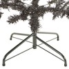 vidaXL Slim Christmas Tree Black 70.9" - 3 of 4
