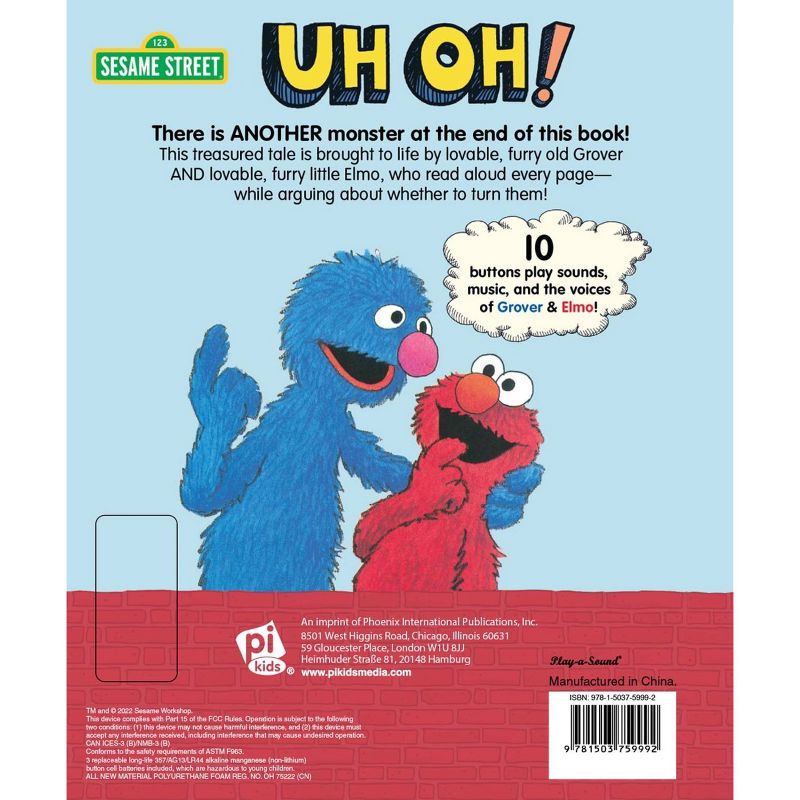 Sesame Street: Another Monster at the End of This Sound Book - by  Pi Kids (Mixed Media Product), 4 of 5
