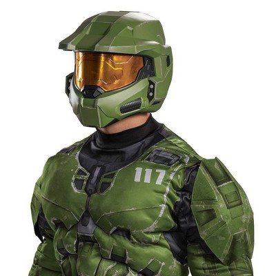 Adult Halo Infinite Master Chief Halloween Costume Helmet