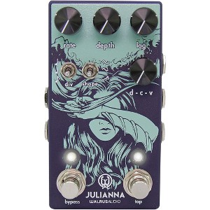 Walrus Audio Julianna Stereo Analog Chorus/Vibrato Effects Pedal Lavender - 1 of 4