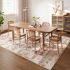 Vintage Rug Washable Rug Indoor Soft Faux Wool Living Room Rug - 2 of 4