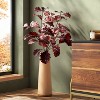 Purple Artificial Fall Oak Branch - Threshold™ - 2 of 3