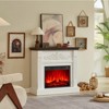Farmhouse Fireplace TV Stand - 4 of 4