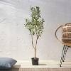 NicBex  Artificial Tree in Pot Tropical Fake Indoor Floor Plant for Home Decor, Realistic No Maintenance - 2 of 4