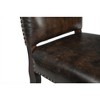 Taran Designs,Torrence Upholstered Solid Wood Dining Chairs (Set of 2) - 4 of 4