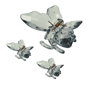 Unique Bargains Women's Grace Butterfly Hair Clips 3.03"x2.17"x2.01" 3 Pcs - 1 of 3