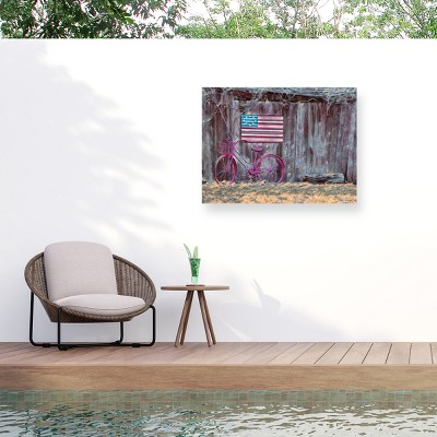 Trademark Fine Art - Leslie Montgomery Waiting For Spring Close Up Matted Framed Art