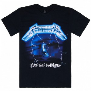 Mens Metallica Ride The Lightning Album T-Shirt - 1 of 3