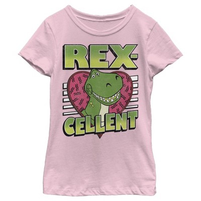 Girl's Toy Story Valentine Rex-cellent T-shirt : Target