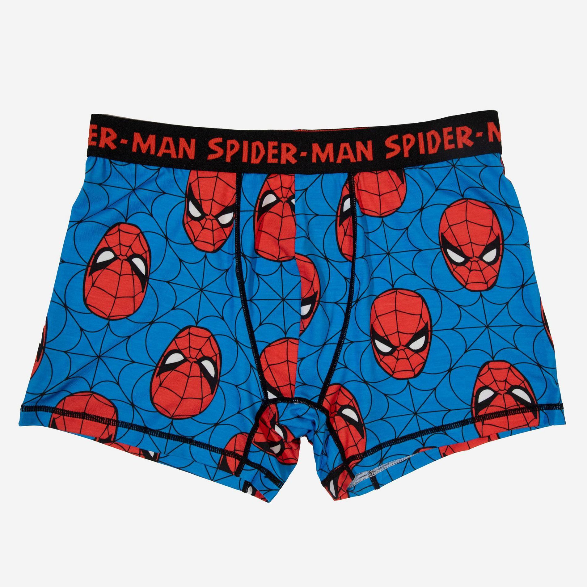 Men's Spider-Man Briefs - Blue M