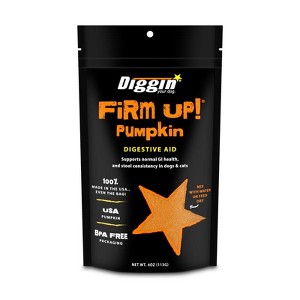 Diggin' Your Dog Firm Up Cat/Dog Digestive Aid 4 oz - 1 of 1